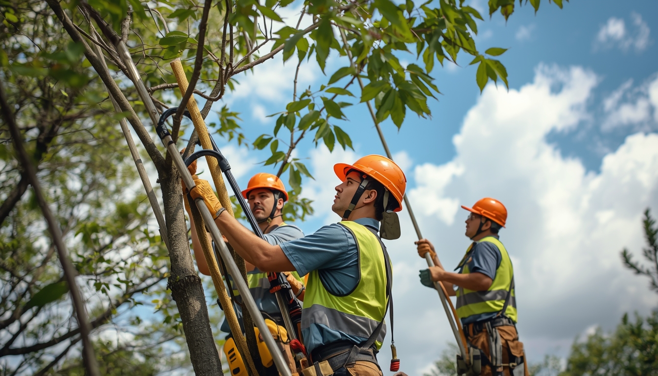 Professional tree trimming service by Artisticllstock