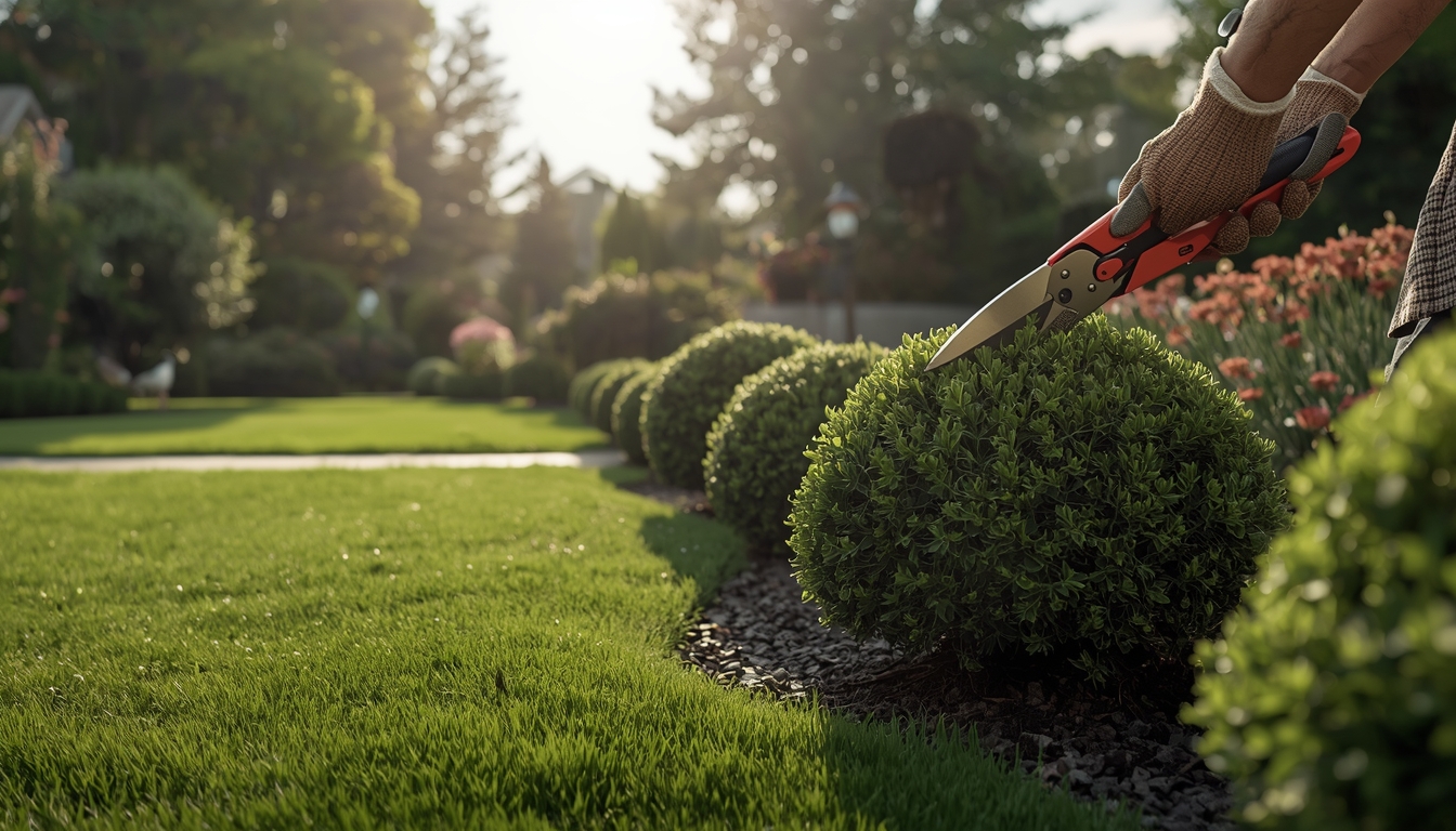 Shrub trimming service from Artisticllstock